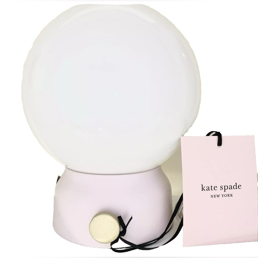 NWOT Kate Spade White and Pink Table Lamp